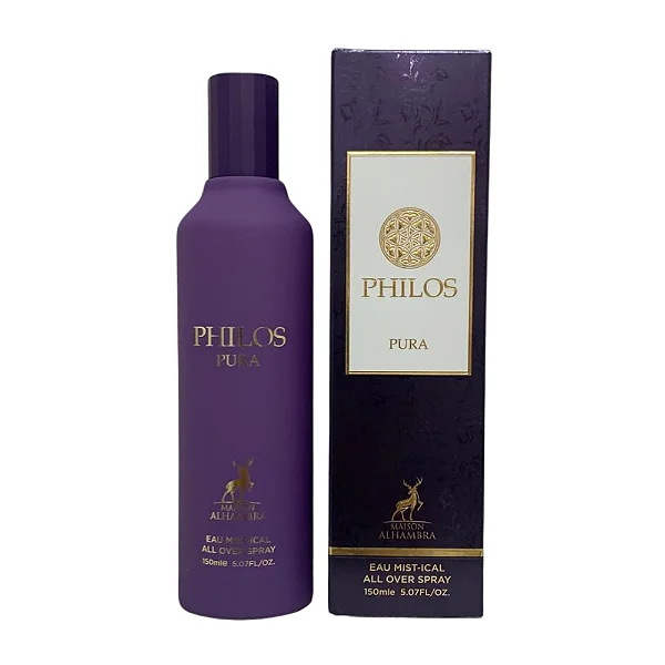 Perfume Corpo e Cabelo Philos Pura de Alhambra - 150 ml