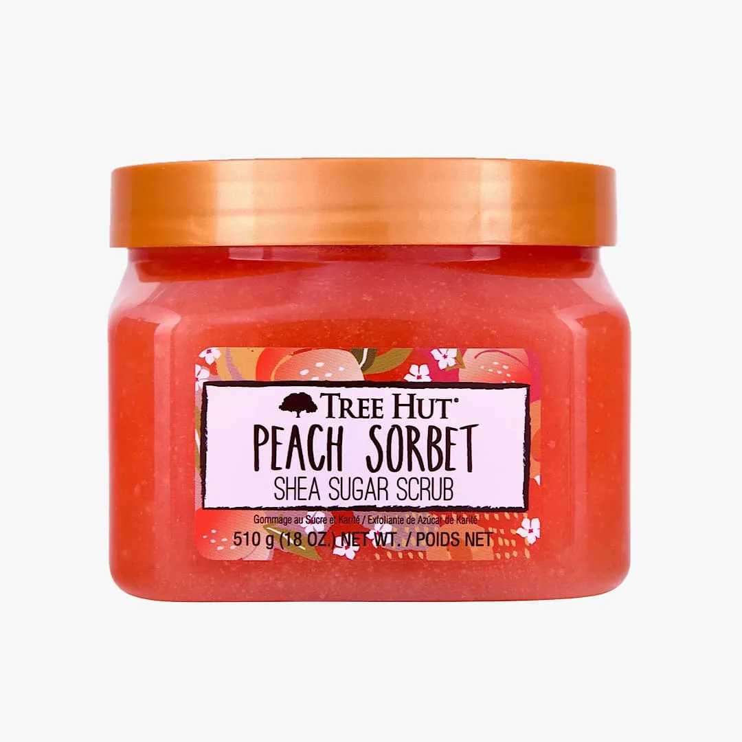 Esfoliante Corporal Shea Sugar Scrub Peach Sorbet